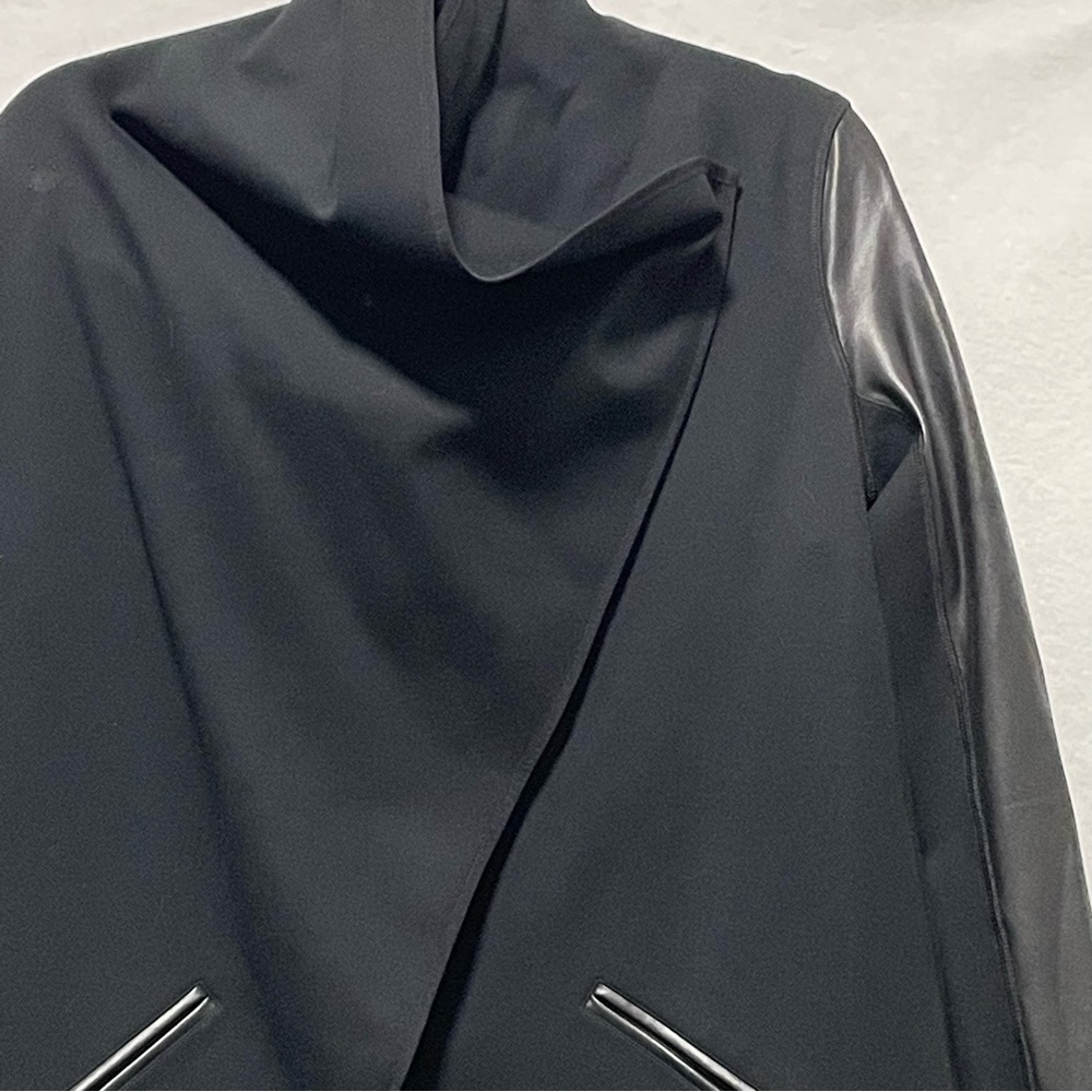 SPANX Faux Leather Convertible Jacket - Picture 4 of 12